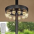 Umbrella Light, Outdoor Umbrella LED Lights Battery Operated Wireless with Remote Control ...