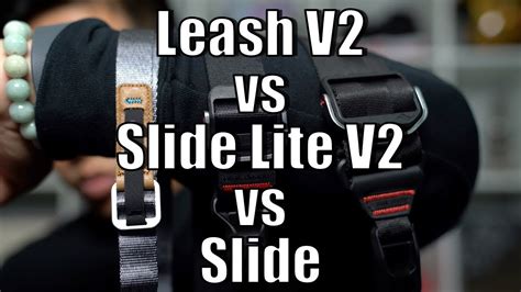 Peak Design New Slide Lite V2 vs New Leash V2 vs Slide - YouTube