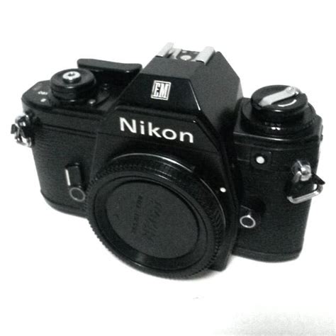 Nikon EM Film Camera, Photography, Cameras on Carousell