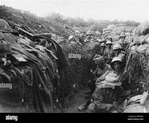 Gallipoli trench WWI Stock Photo - Alamy