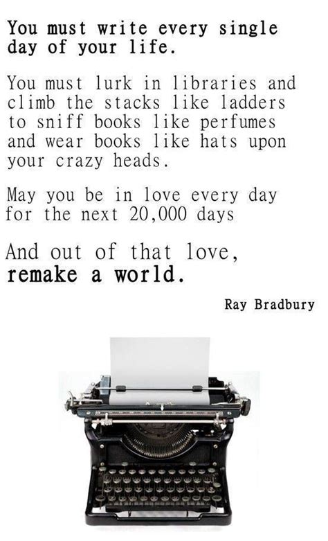 Ray Bradbury on Writing