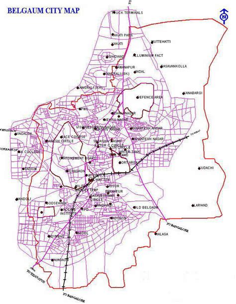 Index Map of Belgaum City | Download Scientific Diagram