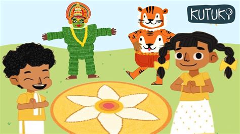 ONAM Story 2023 | ONAM CARTOON FOR KIDS | POOKALAM | ONAM DANCE | ONAM Sadhya - YouTube