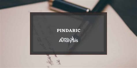 Pindaric Ode Definition and Examples - Poem Analysis