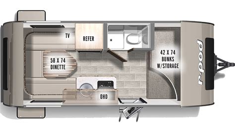 R Pod Rv Floor Plans - floorplans.click