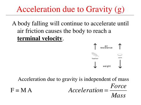 PPT - Gravity Equation PowerPoint Presentation, free download - ID:358170