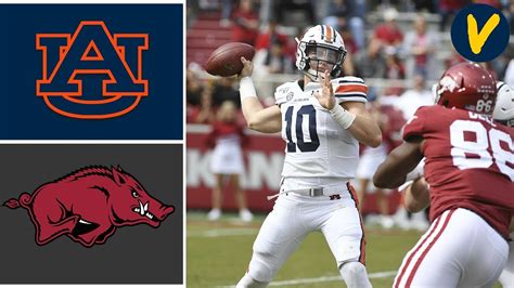 #11 Auburn vs Arkansas Highlights | Week 8 | College Football Highlights - YouTube