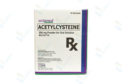 Acetylcistein 200mg Sachets Rosheta Oman | laymac.vn