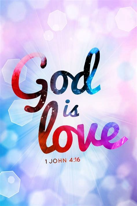 God is love #Scripture | God Breathed | Pinterest