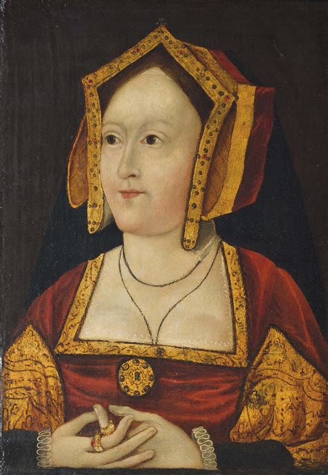 English School, 16th Century , Portrait of Katherine of Aragon (1485 ...