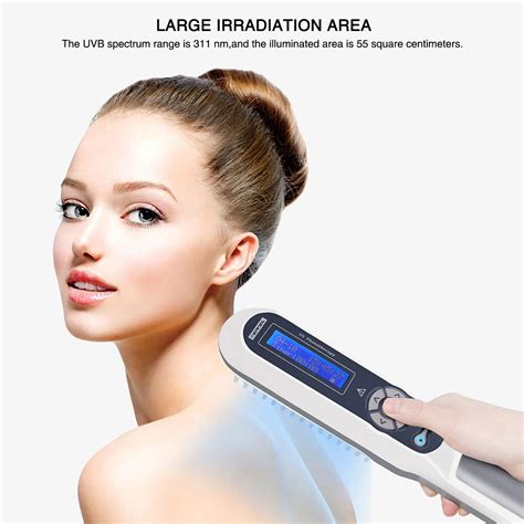 dgyao®FDA Approved Hand-held UVB Light Therapy Home Phototherapy for Skin Disorders Treatment ...