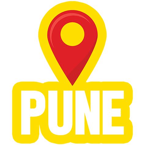 Pune City Pin Sticker - Just Stickers : Just Stickers