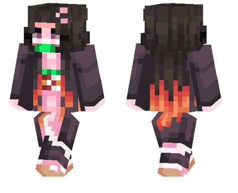 Nezuko | Minecraft PE Skins