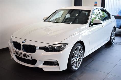 Used 2015 WHITE BMW 3 SERIES Saloon 2.0 320I M SPORT 4DR 181 BHP full ...