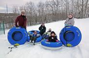 Snow Tubing in Northern Wisconsin | Minocqua Winter Park Tubing