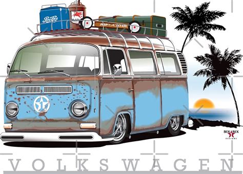 Classic Vw: Stickers | Redbubble