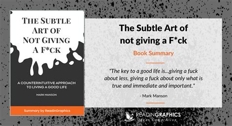 Book Summary: The Subtle Art Of Not Giving A F*ck By Mark, 41% OFF