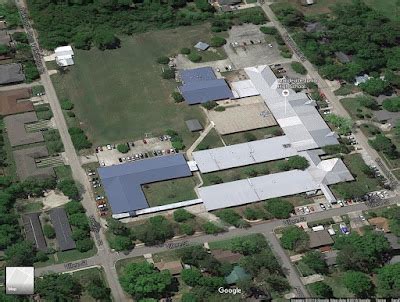 Tammany Family: Mandeville Junior High School Aerial 1975 Photo