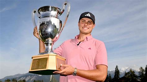 Ludvig Aberg shocks Matt Fitzpatrick to claims first DP World Tour title