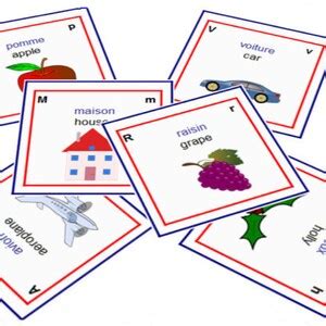 FRENCH ALPHABET FLASHCARDS With Pronunciation on Audio File,alphabet ...