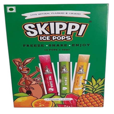 Lemon,Pineapple and Pink Guava 3 Flavors Skippi Ice Pops, Box at Rs 120/box in Vijayawada