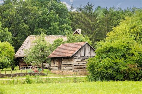 Rustic vintage peaceful country scene ⬇ Stock Photo, Image by ...