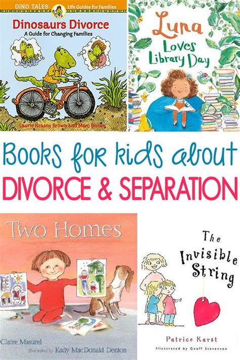 5 Helpful Children's Picture Books About Divorce and Separation ...