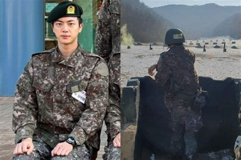 BTS JIN Learns to Throw Grenade at Military Camp, ARMY Goes Emotional Over Viral Photos - Check ...