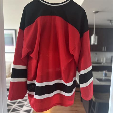 NJ Devils team Jersey #hockey #Devils #NJ XL but... - Depop