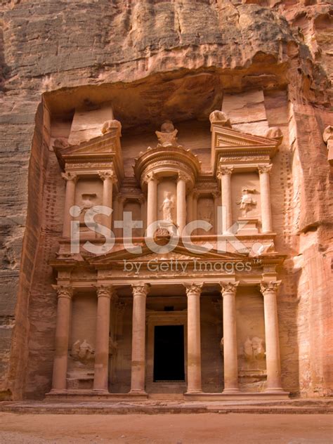 Treasury Building, Petra, Jordan Stock Photo | Royalty-Free | FreeImages