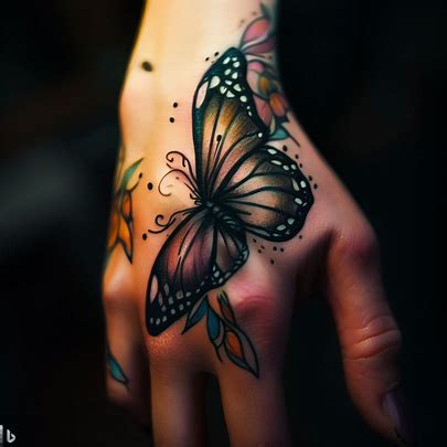 Butterfly Hand Tattoo: Meaning and Ideas For Women And Men TATTOOS PICK