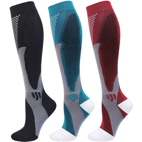 Compression Socks 20-30 mmHg for Men Women Medical Nurses Athletic Travel: Amazon.in: Clothing ...