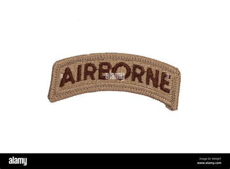 US ARMY airborne badge isolated Stock Photo - Alamy