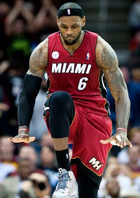 LeBron James Celebration