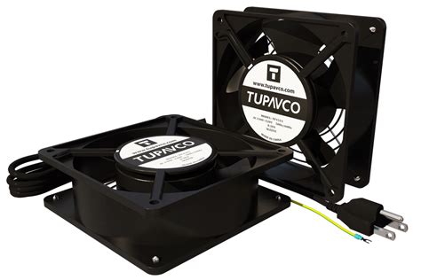 Network Cabinet Fan Pair - Server Rack Cooling Ventilation 110V — Tupavco