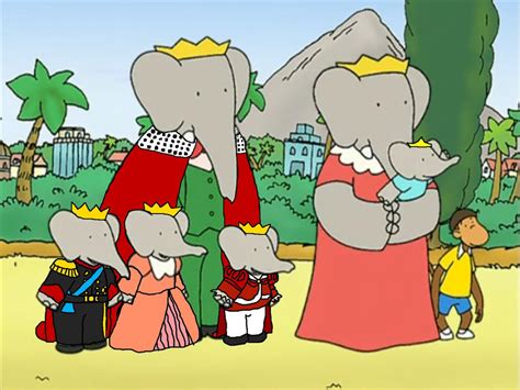 Babar - Royal Family by KingLeonLionheart on deviantART