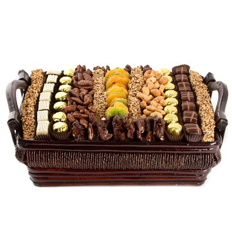 Large Chocolate, Dried Fruit and Nut Gift Basket • Oh! Nuts®