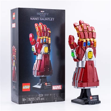 Review LEGO Marvel 76223 Nano Gauntlet - HelloBricks