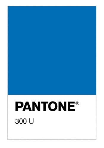 Colore PANTONE® 300 U - Numerosamente.it