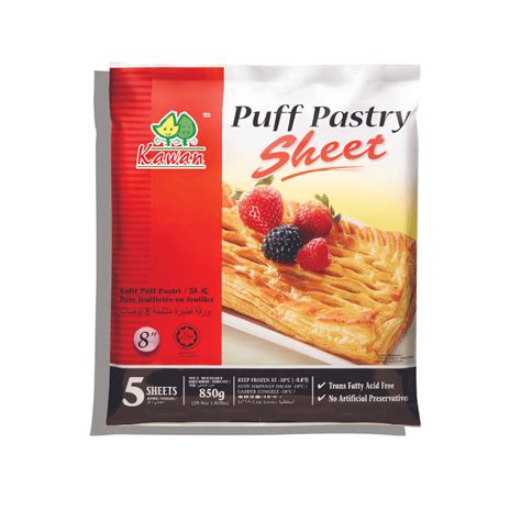 Puff Pastry Sheets 8″- Halal – Ascona International Corporation