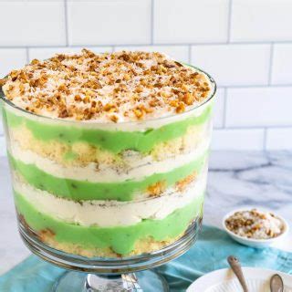 Pistachio Pudding Trifle Dessert Recipe - Hostess At Heart