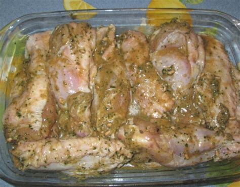 Turkey Wings in Pomegranate Marinade