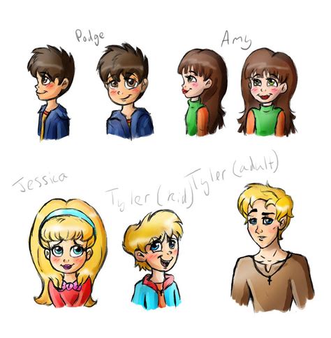 Adolescence Characters Redesign practice by Loveless-Nights on DeviantArt