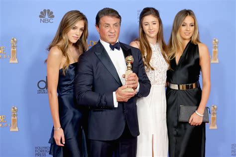 Sylvester Stallone's Three Marriages and Five Children