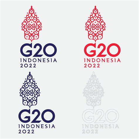 logotipo de marca de agua g20 indonesia 2022 10661086 Vector en Vecteezy