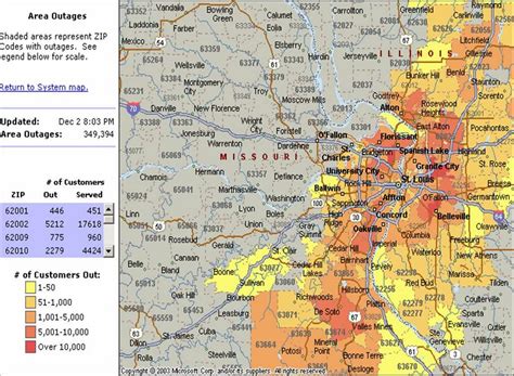 Power Outage: Ameren Illinois Power Outage