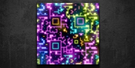 Amazing QR code works of art from 2012 #qrcode #art #marketing | Code art, Neon design, Disney ...