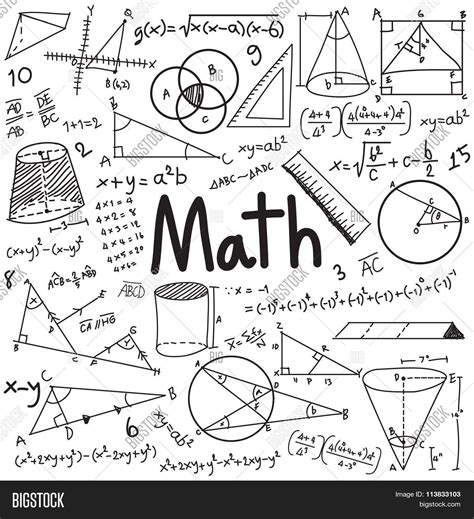 Math Theory Vector & Photo (Free Trial) | Bigstock