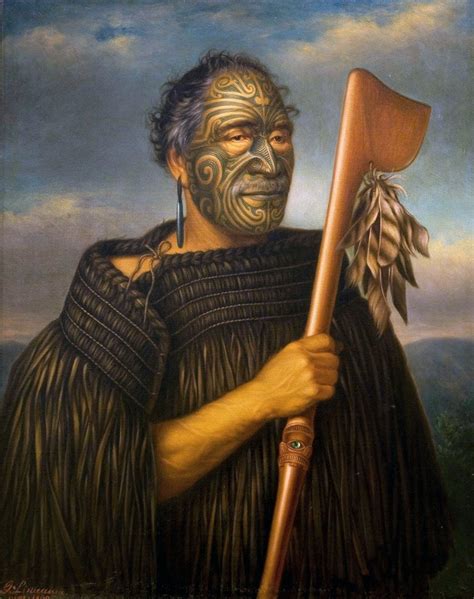 Maori Chief Tamati Waka Nene posters & prints by Gottfried Lindauer