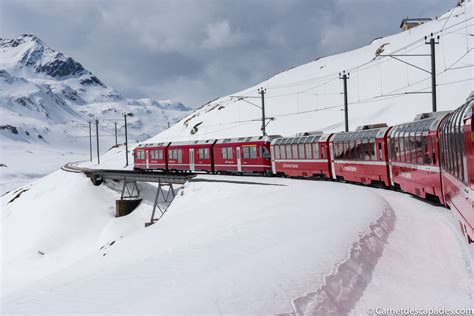 Bernina Express 🇨🇭Train panoramique suisse 🚂